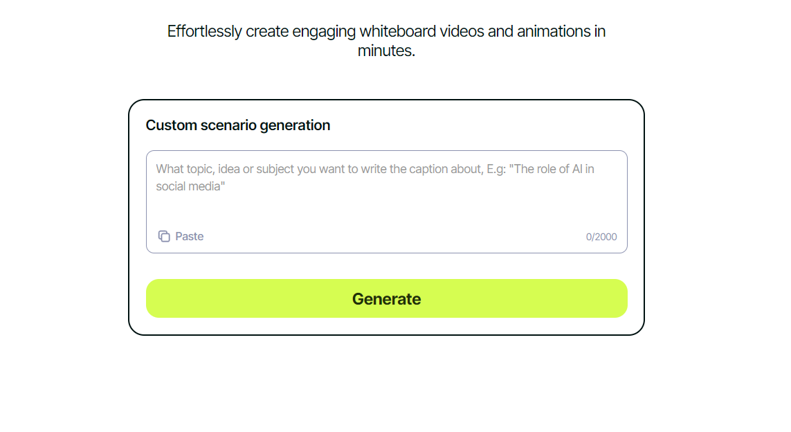 aidoodletotal - Whiteboard AI Video Creation